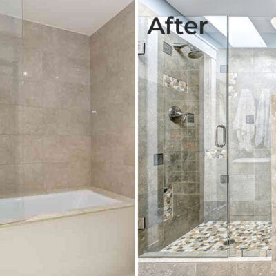 Tub to Shower Conversions - Myrtle Beach Bathroom Remodeling Specialists